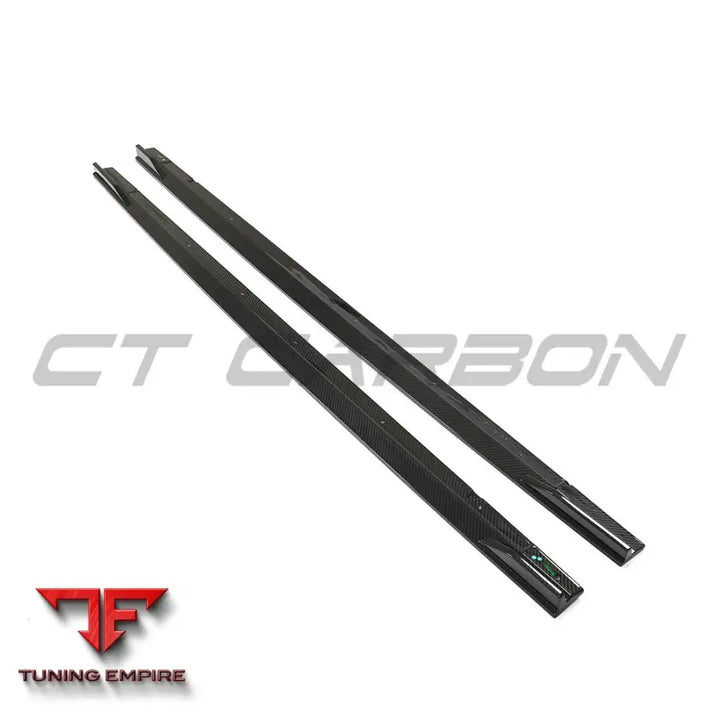 AUDI RS3 8Y 2022+ CARBON FIBRE SIDE SKIRTS V1 - CT CARBON