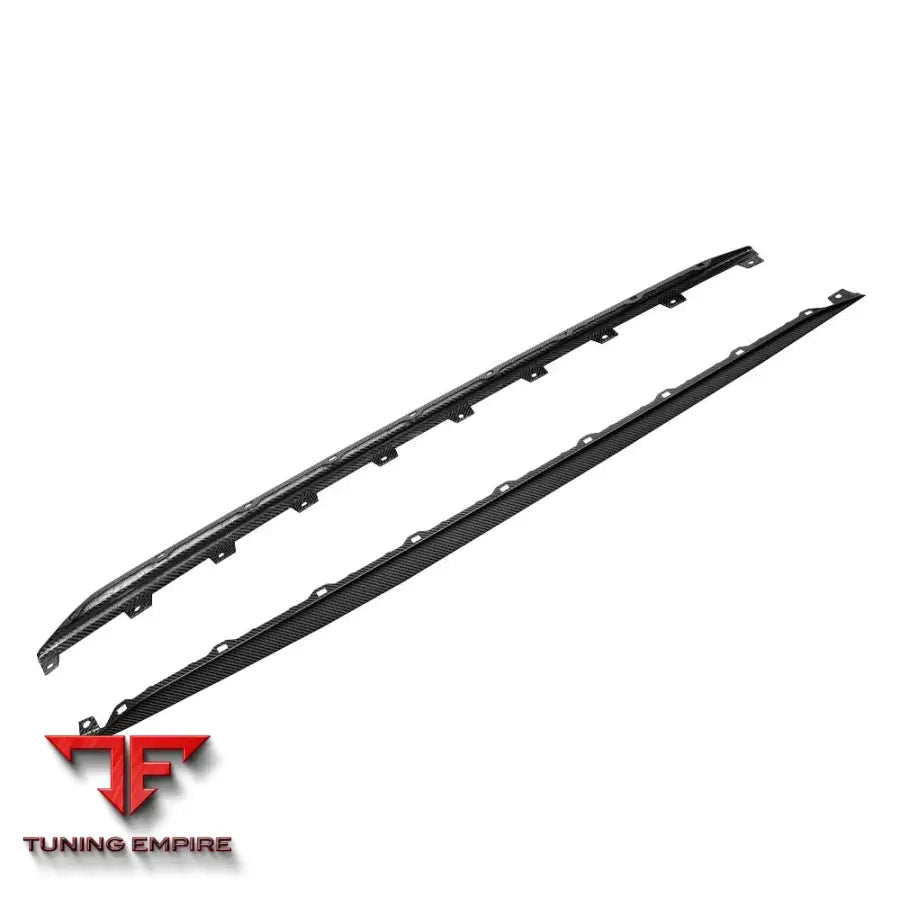 AUDI RS3 8Y 2022+ CARBON FIBRE SIDE SKIRTS - V3 - CT CARBON