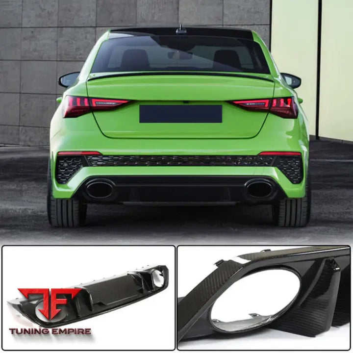 AUDI RS3 8Y CARBON FIBER PARTS 2021–2024Y