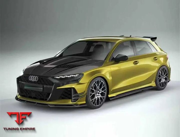 AUDI RS3 8Y CARBON FIBER RAZOR BODY KIT FACELIFT 2025+