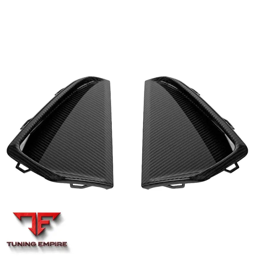 AUDI RS3 8Y FACELIFT 2024+ CARBON FIBRE FRONT BUMPER VENTS - CT CARBON