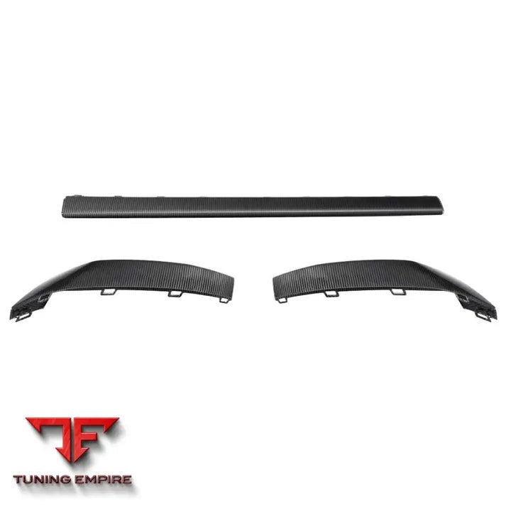 AUDI RS3 8Y FACELIFT 2024+ CARBON FIBRE OUTER DIFFUSER TRIM - CT CARBON