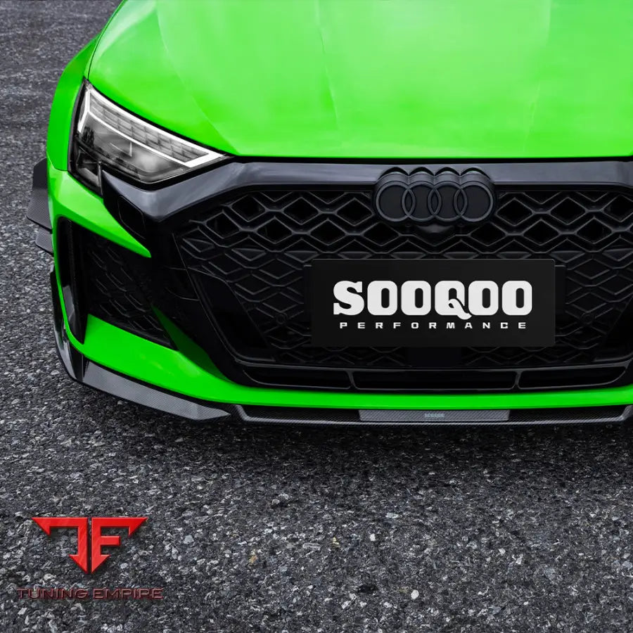 AUDI RS3 8Y FACELIFT FRONT LIP IN PREPREG CARBON FIBRE - Carbon Fibre Parts