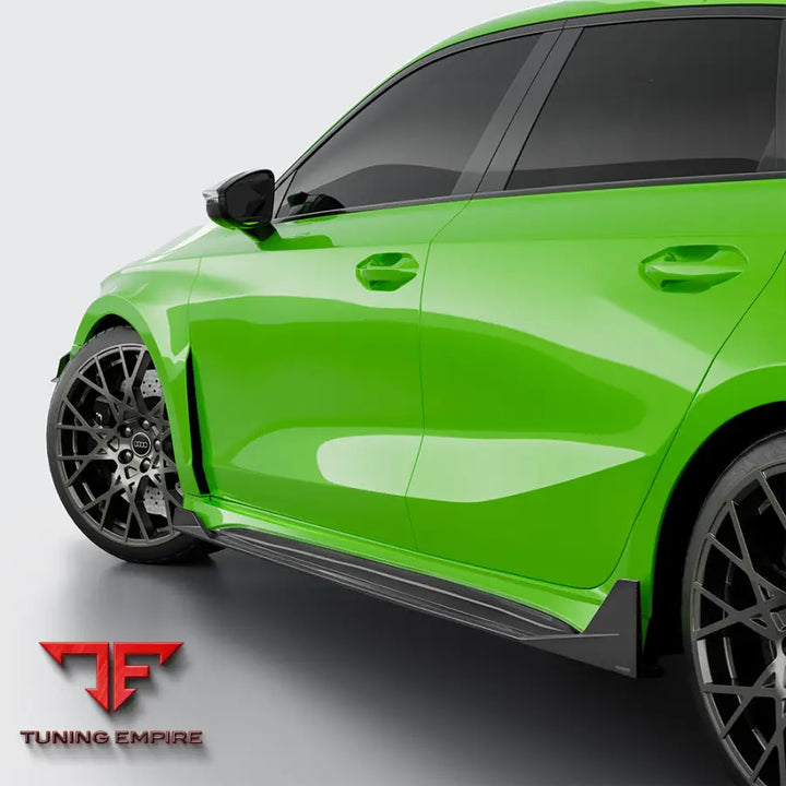 AUDI RS3 8Y SIDE SKIRT IN PREPREG CARBON FIBRE - Carbon Fibre Parts