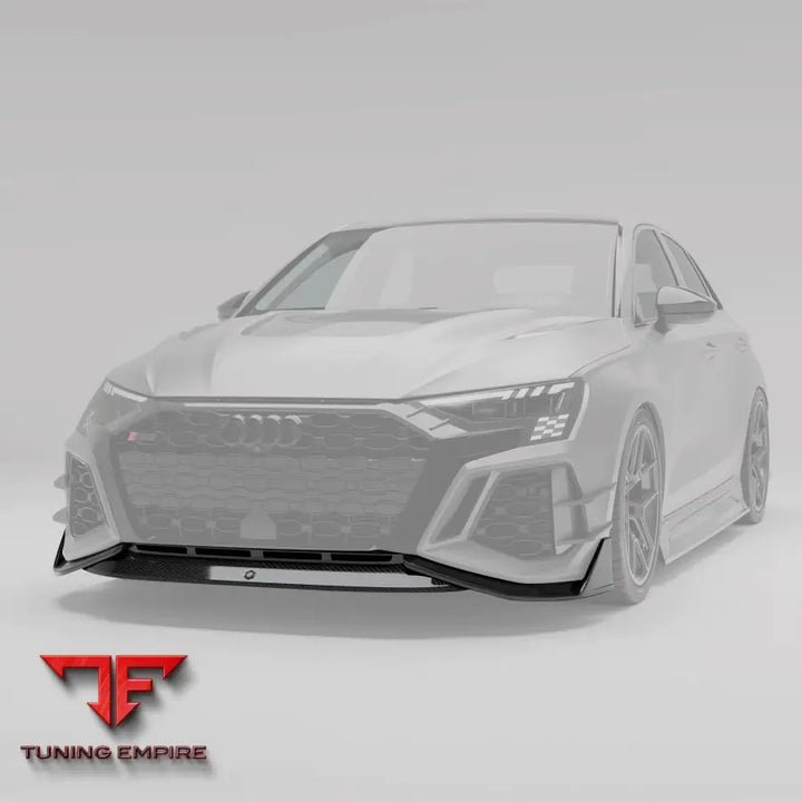 AUDI RS3 8Y SPORTBACK CARBON FIBER FRONT LIP - Body Kit