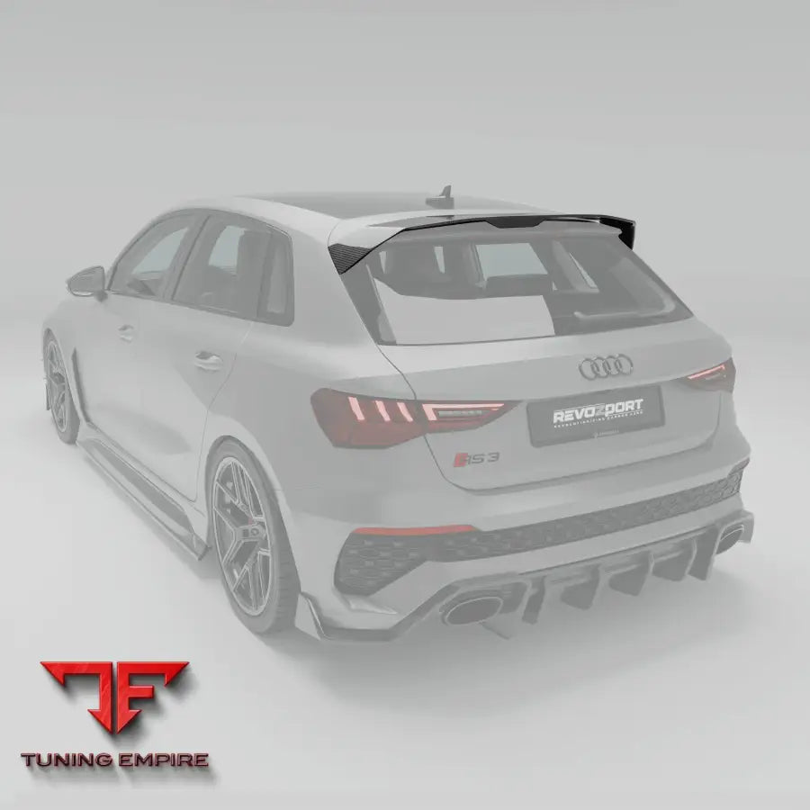 AUDI RS3 8Y SPORTBACK CARBON FIBER ROOF SPOILER - Body Kit