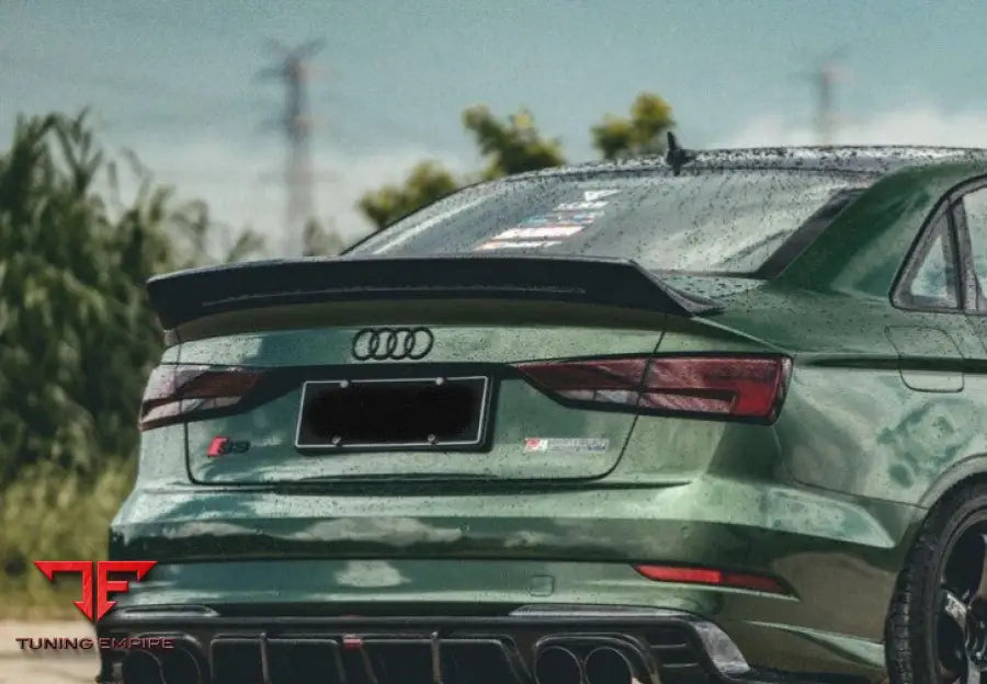 AUDI RS3 S3 A3 8V/8V.5 SEDAN CARBON FIBER PARTS 2014-2020Y