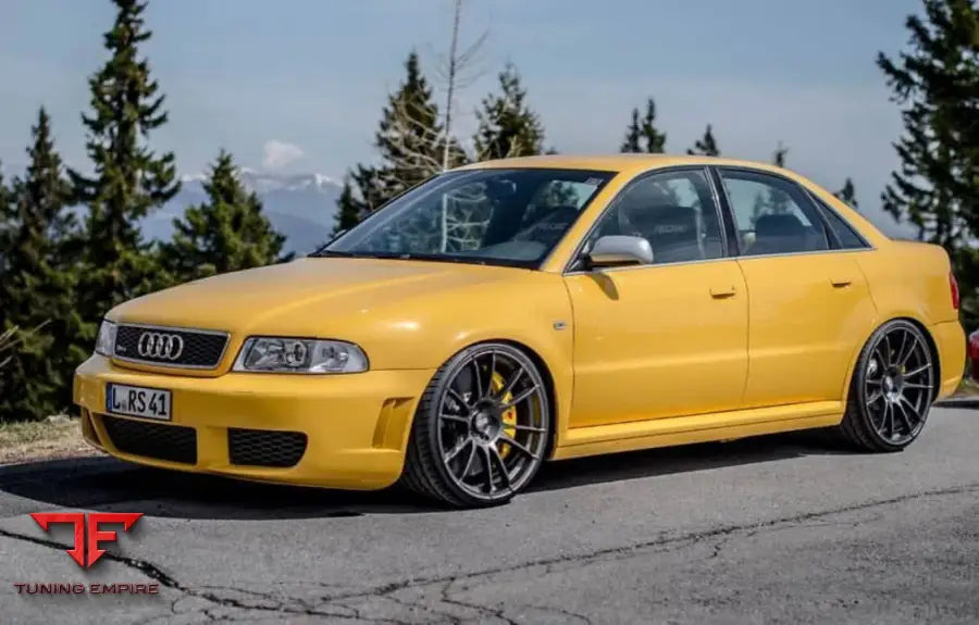 Audi RS4 B5 carbon side skirts, view 1