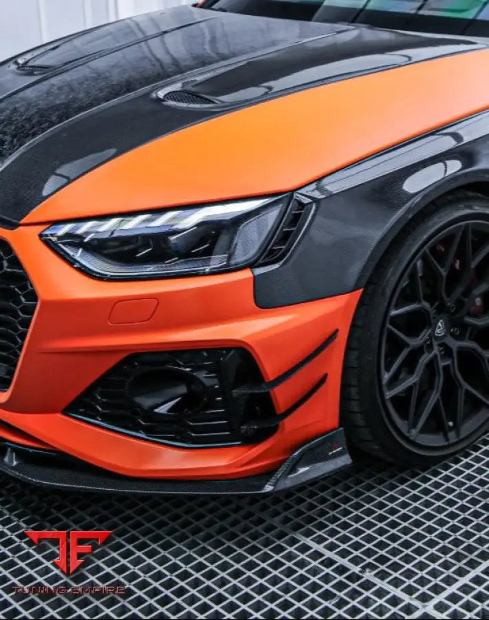 Audi RS4 B9 AE front canards