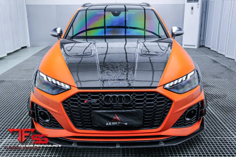 Audi RS4 B9 AE front canards