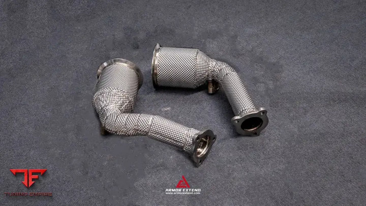 Audi RS4 B9 AE Design sports downpipe