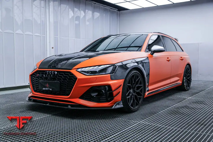 Audi RS4 B9 AE front lip