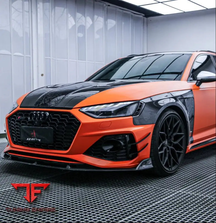 Audi RS4 B9 AE front lip