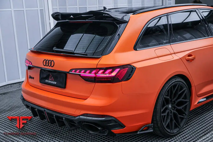 Audi RS4 B9 AE rear diffuser