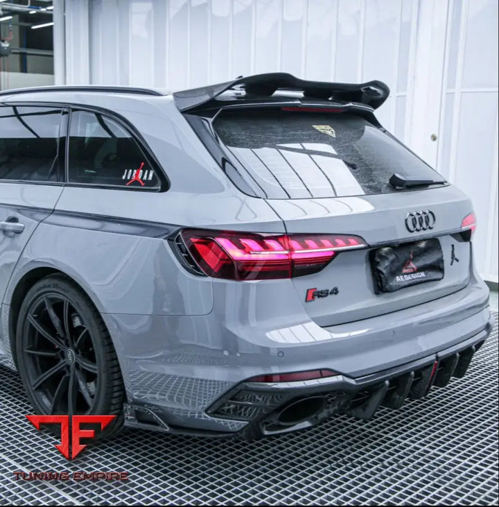 Audi RS4 B9 AE rear diffuser