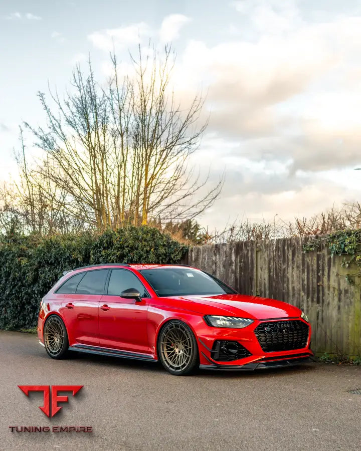 AUDI RS4 B9.5 CARBON FIBRE SPLITTER - CT CARBON