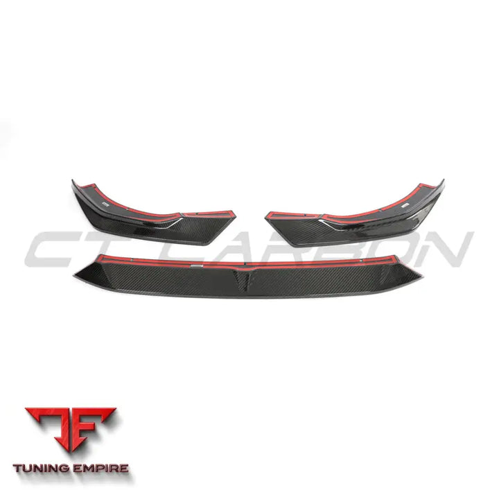 AUDI RS4 B9.5 CARBON FIBRE SPLITTER - CT CARBON