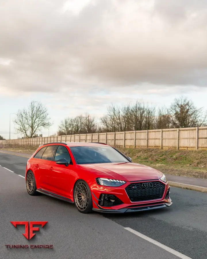 AUDI RS4 B9.5 CARBON FIBRE SPLITTER - CT CARBON