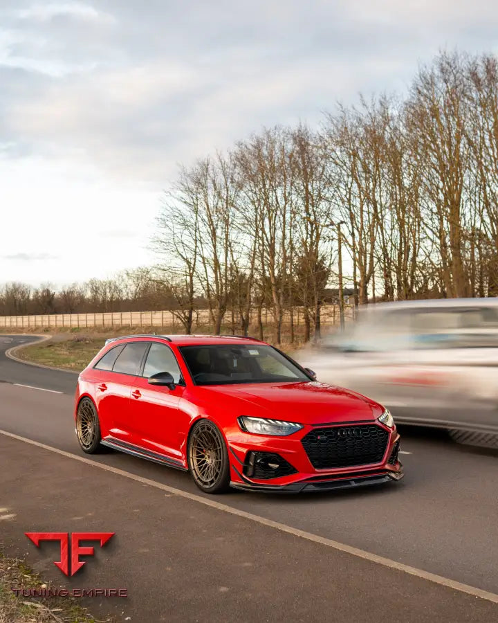 AUDI RS4 B9.5 CARBON FIBRE SPLITTER - CT CARBON
