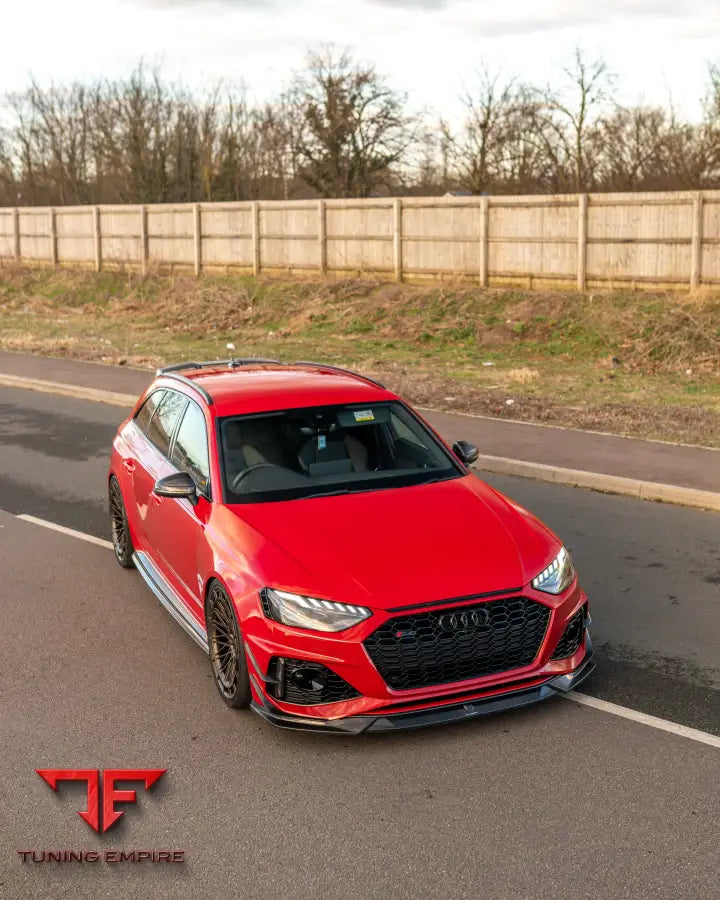 AUDI RS4 B9.5 CARBON FIBRE SPLITTER - CT CARBON