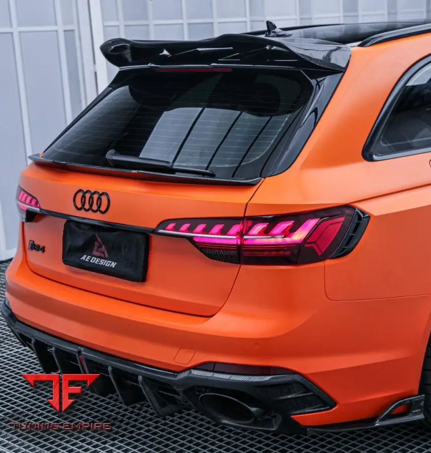 Audi RS4 Avant AE rear spoiler