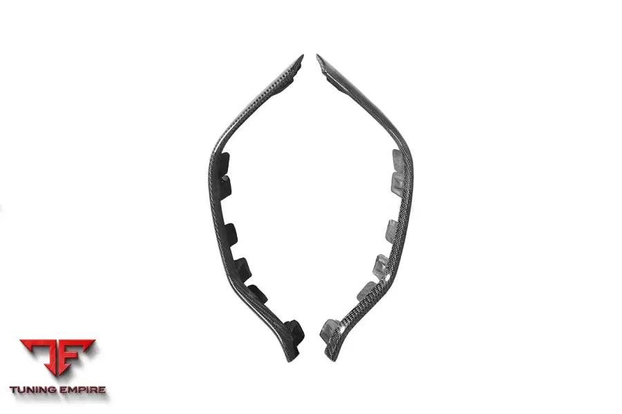 Audi Rs4 B9 Carbon Fiber Rear Diffuser Trim Lip