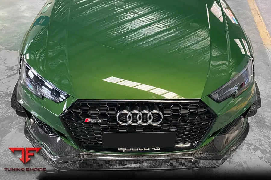 Audi Rs4 B9 Bkss Style Front Canards