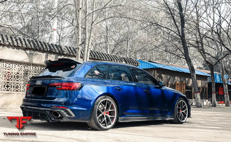 Audi Rs4 B9 Bkss Style Rear Diffuser With Winglets