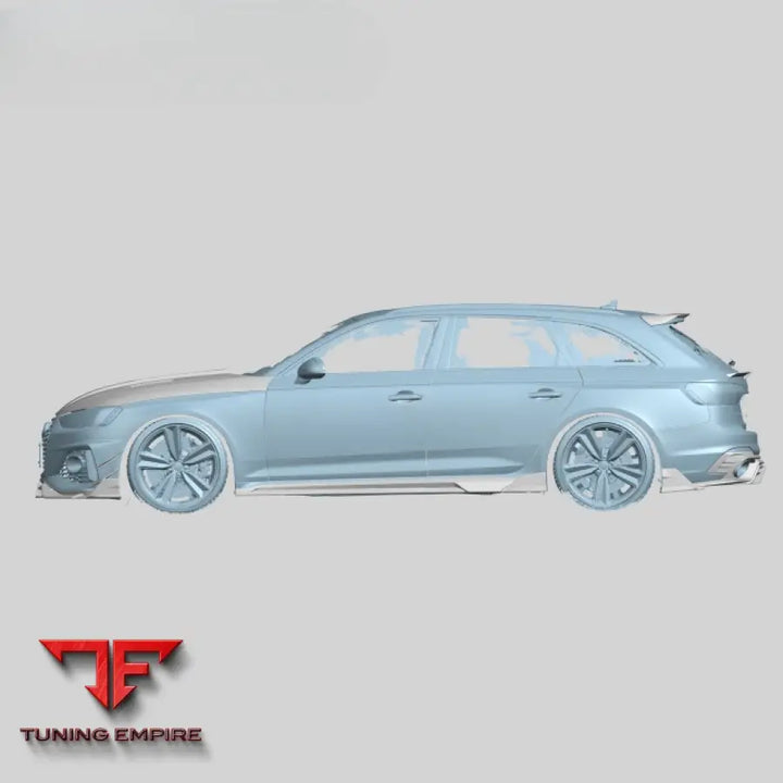 AUDI RS4 DRY CARBON FIBER BODY KIT PARTS