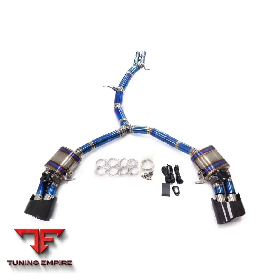AUDI RS4 RS5 B9 TITANIUM CATBACK RAZOR EXHAUST SYSTEM