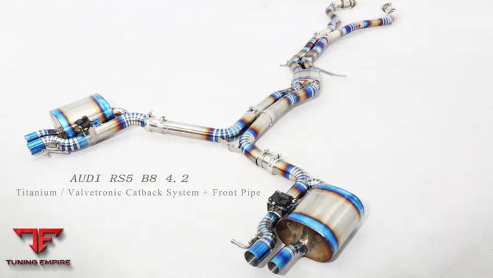 Audi Rs5 B8 Titanium Valvetronic Exhaust System