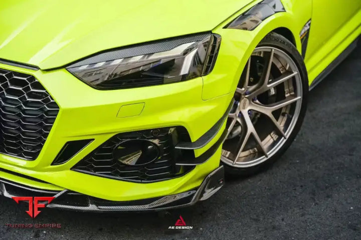 AUDI RS5 B9.5 2020-2025 AE DESIGN V2 FRONT LIP SPLITTER - Front Lip