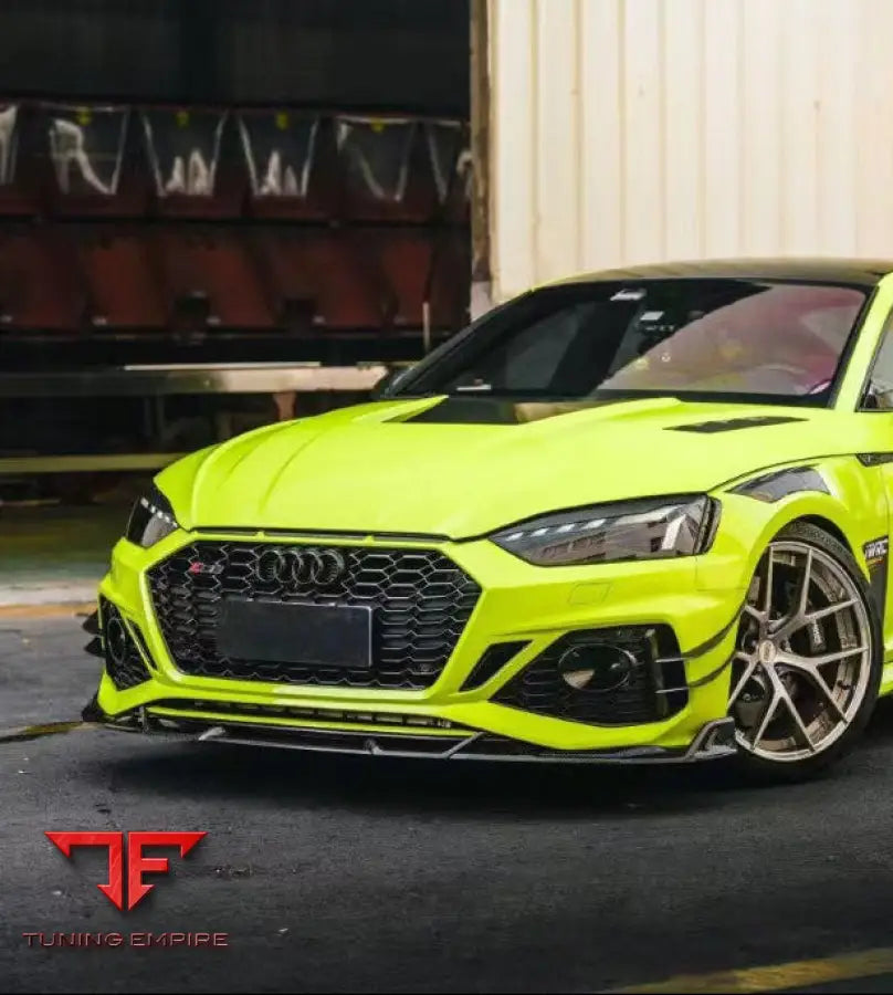 AUDI RS5 B9.5 2020-2025 AE DESIGN V2 FRONT LIP SPLITTER - Front Lip