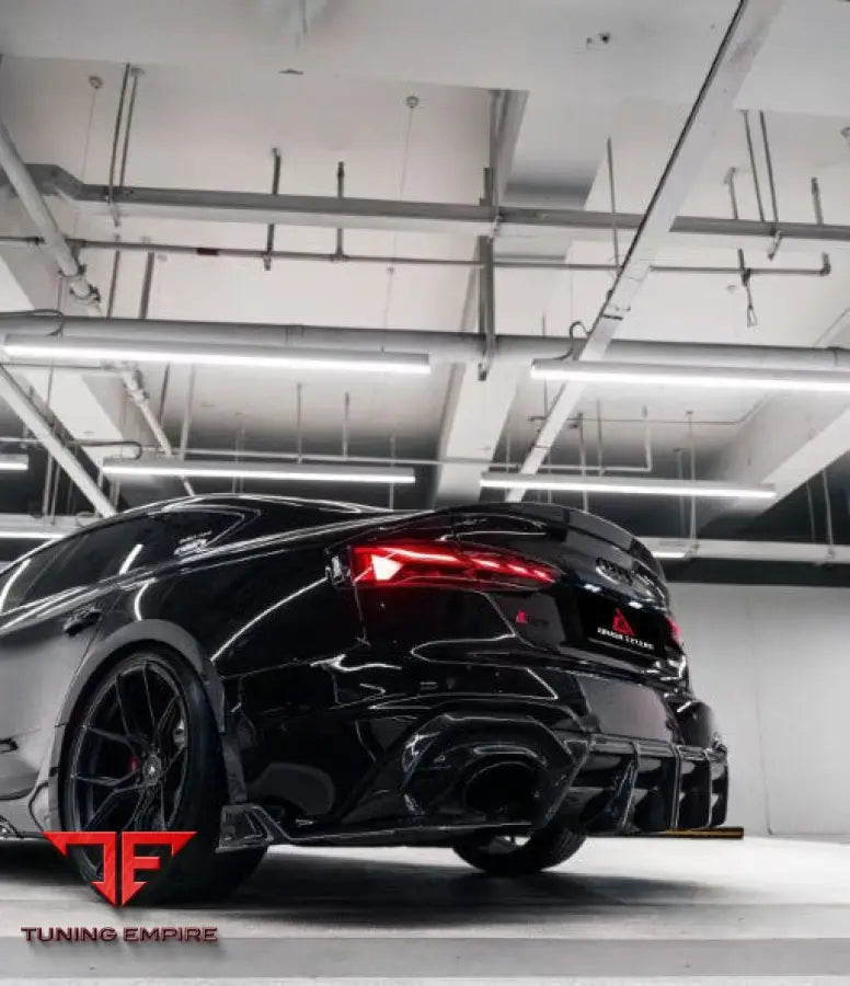 AUDI RS5 B9.5 2020-2025 AE DESIGN V2 REAR DIFFUSER & CANARDS - Rear Diffuser