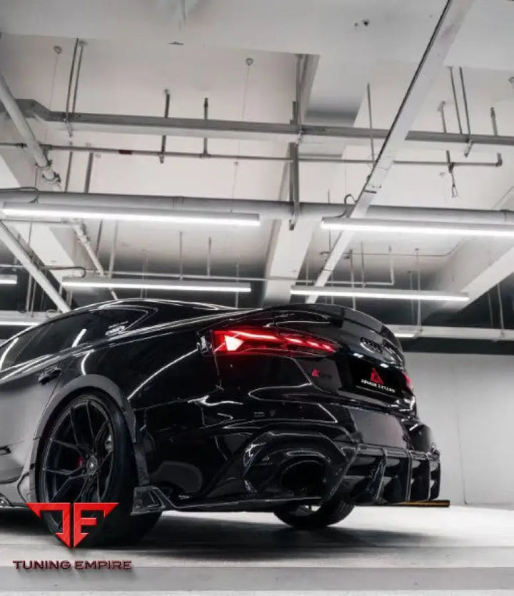 AUDI RS5 B9.5 2020-2025 AE DESIGN V2 REAR DIFFUSER & CANARDS - Rear Diffuser