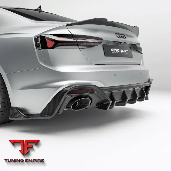 AUDI RS5 B9.5 COUPE CARBON FIBER REAR DIFFUSER - Body Kit