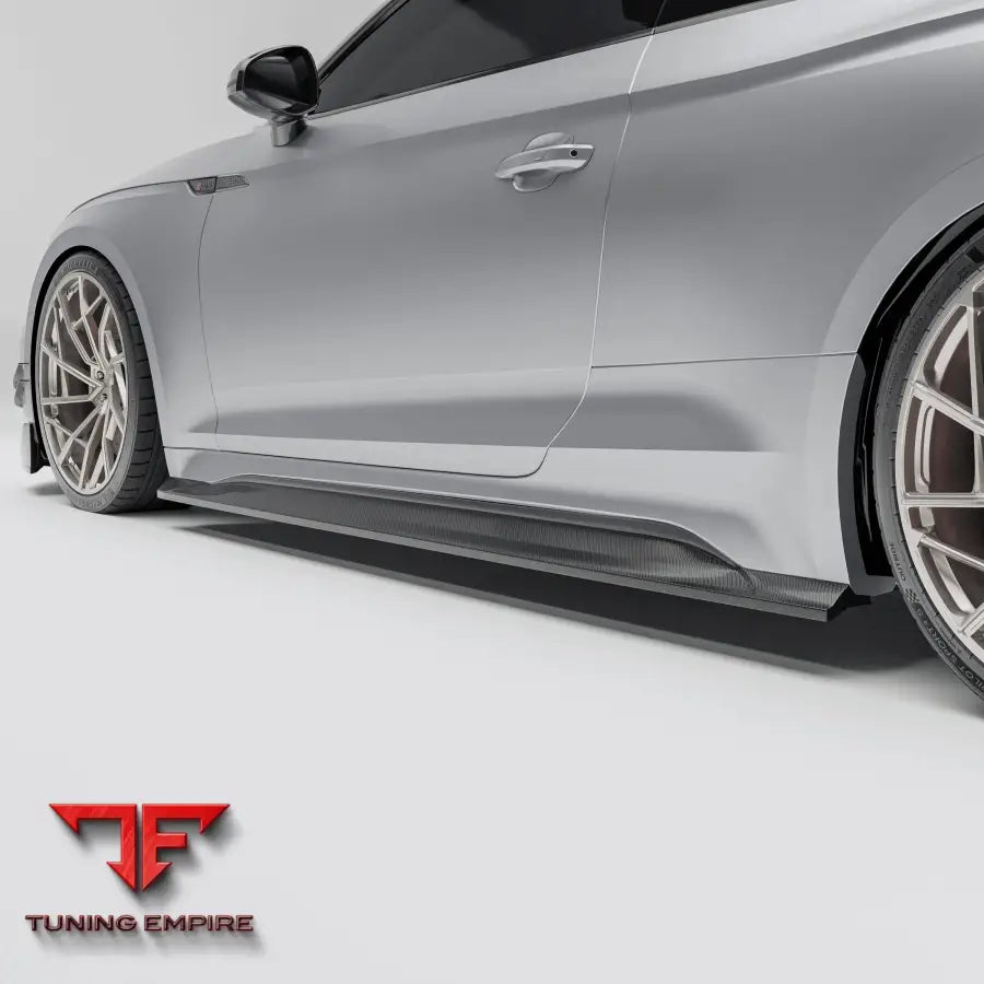 AUDI RS5 B9.5 COUPE CARBON FIBER SIDE SKIRTS - Body Kit