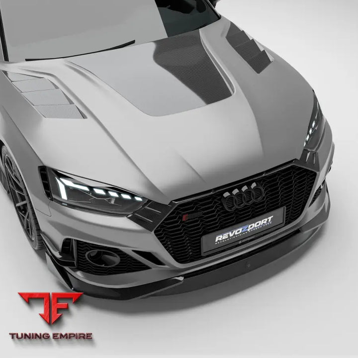 AUDI RS5 B9.5 FACELIFT SPORTBACK CARBON FIBER HOOD - Body Kit