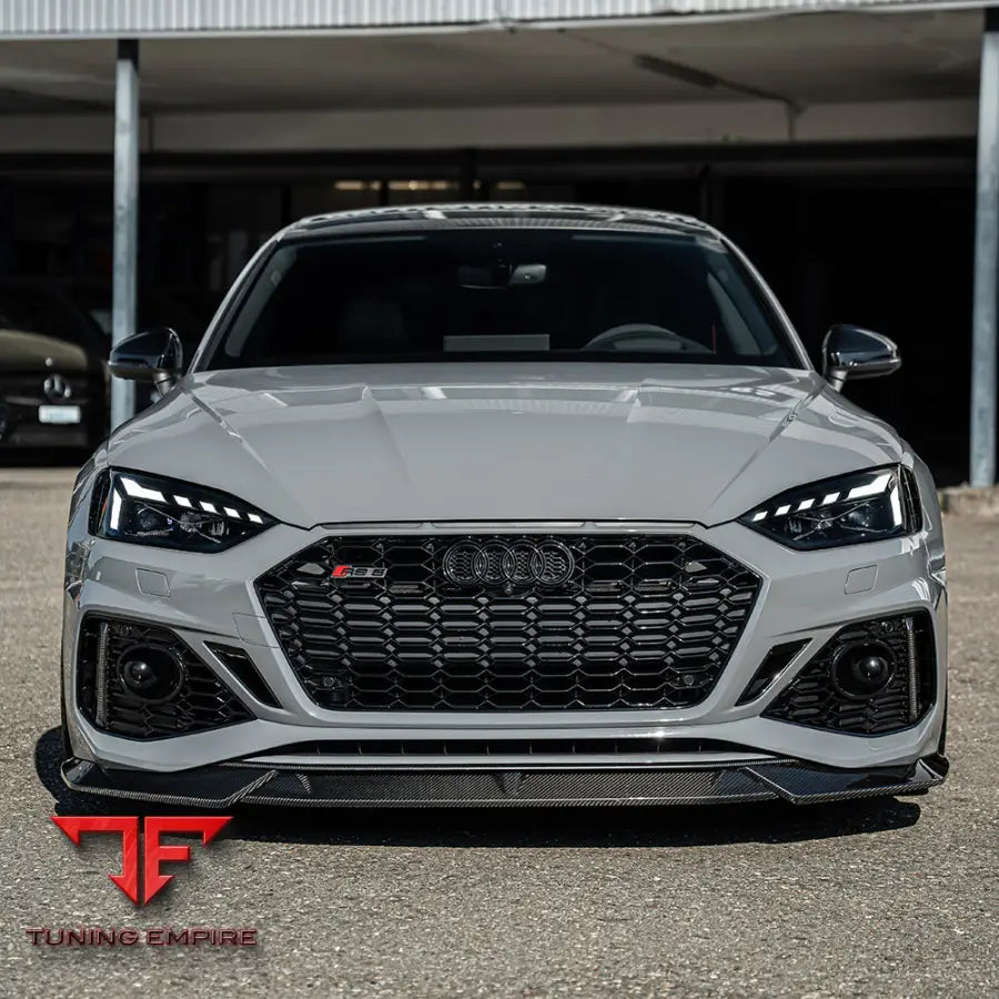 AUDI RS5 B9.5 SPORTBACK & COUPE 2020-2025 CARBON FIBRE SPLITTER - CT CARBON