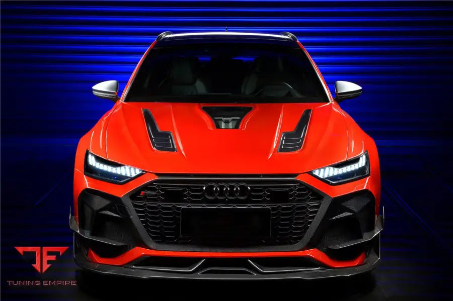 Audi Rs6 Avant C8 Imp Performance Partial Carbon Fiber Hood