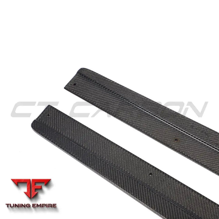 AUDI RS6 C7/C7.5 2013-2018 CARBON FIBRE SIDE SKIRTS - CT CARBON