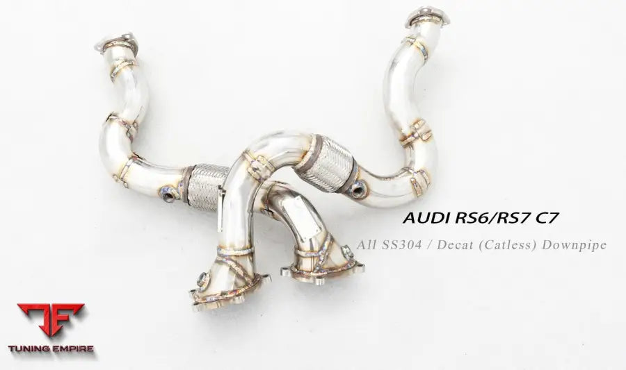 Audi Rs6 C7 All Ss304 Catless Downpipe Exhaust System