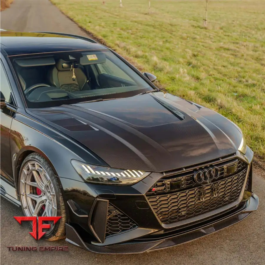 AUDI RS6 C8 2019+ FULL CARBON FIBRE FRONT END KIT - CT CARBON