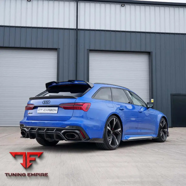 AUDI RS6 C8 2019+ FULL CARBON FIBRE REAR END KIT - CT CARBON