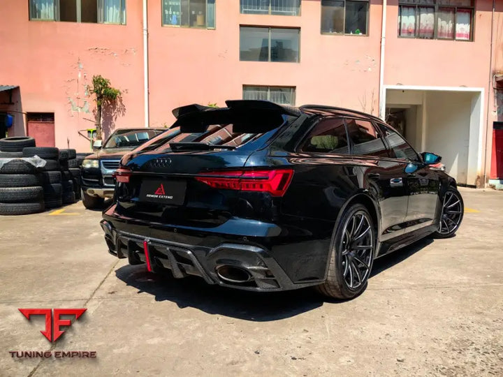 Audi RS6 C8 AE Design carbon roof spoiler