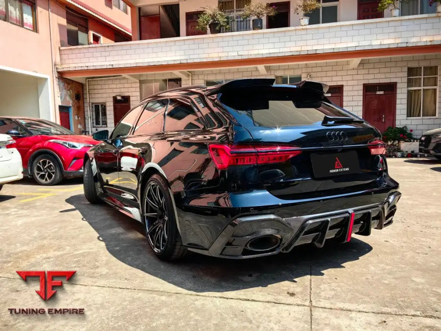 Audi RS6 C8 AE Design carbon roof spoiler