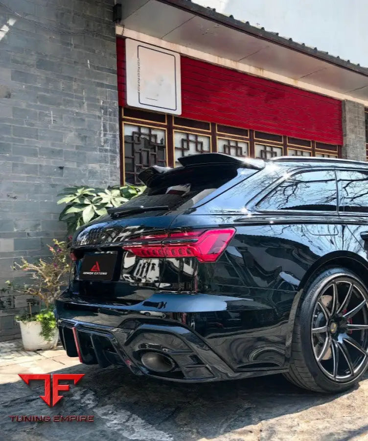 Audi RS6 C8 AE Design carbon roof spoiler