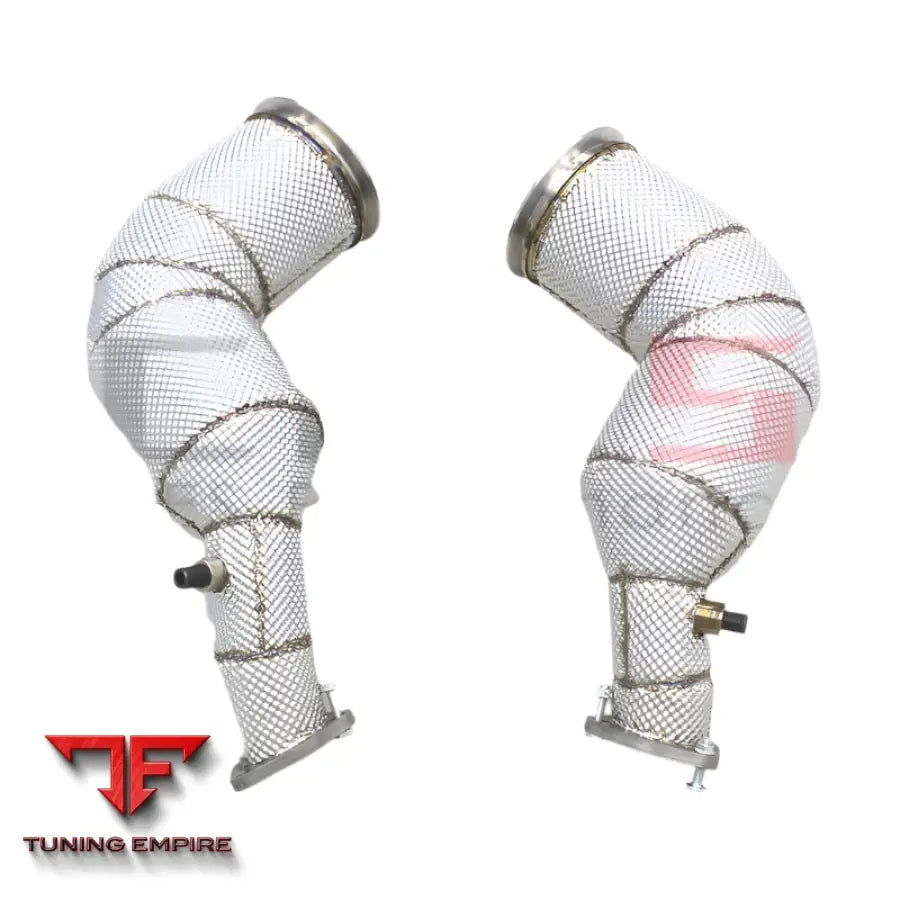 AUDI RS6 C8 4.0T RACING CAR STAINLESS STEEL DOWNPIPES 2021-2023