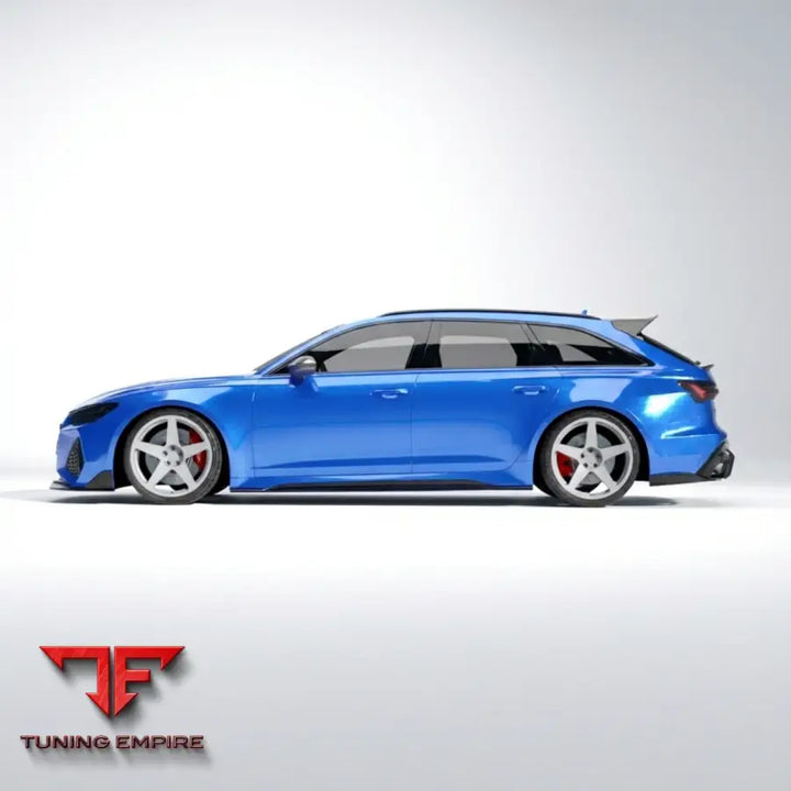 AUDI RS6 C8 AVANT CARBON FIBRE MIDDLE SPOILER - CT CARBON