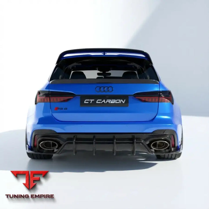 AUDI RS6 C8 AVANT CARBON FIBRE SPOILER V2 - CT CARBON